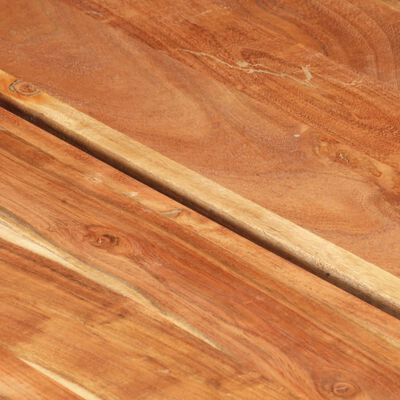 vidaXL Klubska mizica 142x90x42 cm trden akacijev les