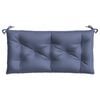 vidaXL Blazina za vrtno klop mornarsko modra 110x50x7cm oxford tkanina