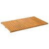 vidaXL Kopalni&scaron;ka preproga Rjava 80 x 50 cm Masiven les akacije