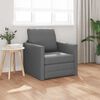 vidaXL Sofa postelja 60cm Temno siva blago