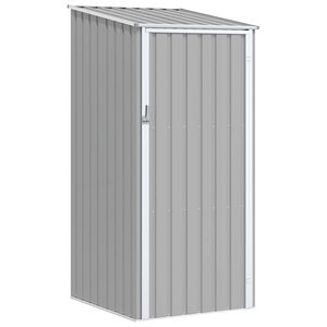 vidaXL Vrtna lopa siva 87x98x159 cm pocinkano jeklo