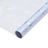 vidaXL Okenska folija 2 kosa matirana vzorec bambusa PVC
