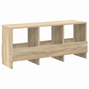 vidaXL Regal za revije Sonoma hrast 102 x 30 x 45 cm