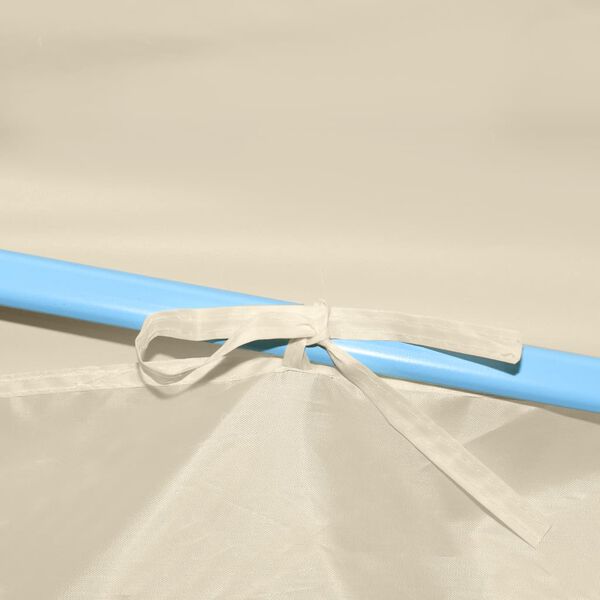 vidaXL Zložljiv pop-up vrtni &scaron;otor s 5 stranicami 3x9 m krem