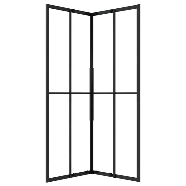 vidaXL Tu&scaron; kabina ESG 70x70x180 cm