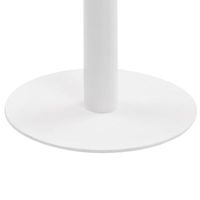 vidaXL Bistro miza svetlo rjava 80 cm mediapan
