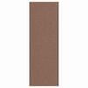 vidaXL Doormat Rjava in črna 120 x 350 cm 100% poliamid