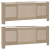 vidaXL Pokrov radiatorja 2 kos Sonoma hrast 205 x 20,5 x 81,5cm