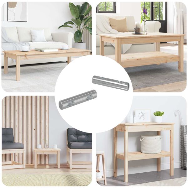 vidaXL Žirek 2 pcs Cinkano 60 x 12 mm elezo