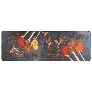 vidaXL Kuhinjska preproga večbarvna 60x180 cm pralna