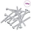 vidaXL Vijak 1000 kos srebrna M6 x 100 mm Jeklo