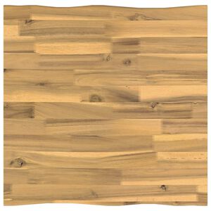 vidaXL Pravokotna miza 40 x 40 x 3,2 cm Kvadrat Masiven les akacije
