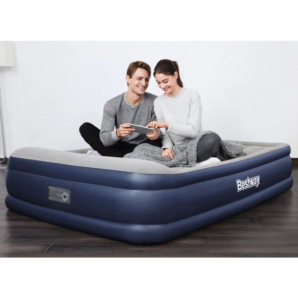Bestway Napihljiva postelja Tritech za 2 osebi 203x152x46 cm