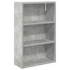 vidaXL Kopalna stenska omarica Beton Siva 40 x 16 x 62,5 cm
