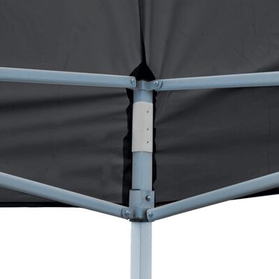 vidaXL Zložljiv pop-up vrtni šotor s stranicami 3x6 m antraciten