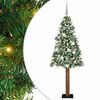 vidaXL Ožja jelka Zelena 180 cm PVC in trden bor