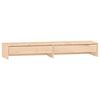 vidaXL Stojalo za zaslon 100x27x15 cm trdna borovina