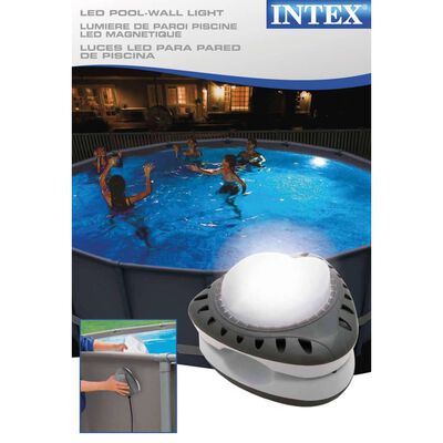 Intex Magnetna LED stenska svetilka za bazen 28688