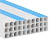 vidaXL Kabelska cev samolepilna 10x10 mm 30 m PVC