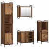 vidaXL Komplet omaric za kopalnico 4 kos Star les 40 x 36 x 181 cm