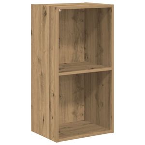 vidaXL Knjižna omara artisan hrast 40x30x77 cm inženirski les