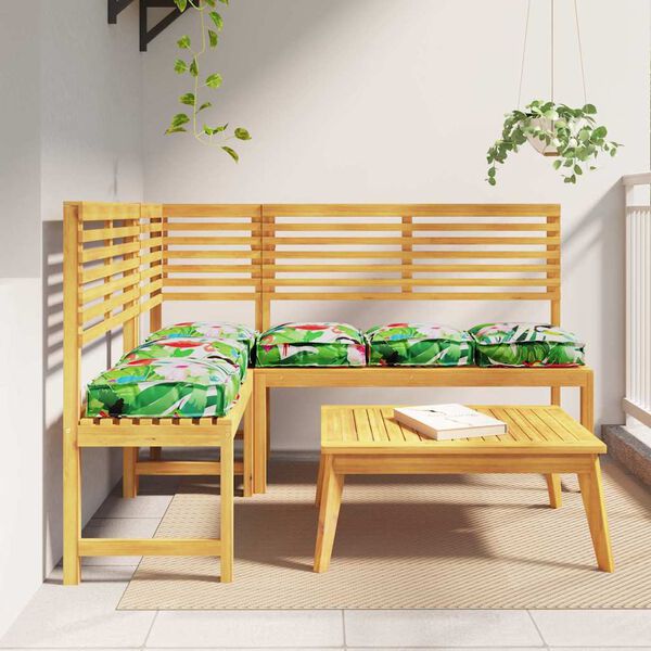 vidaXL Blazina Cvetlični 6 pcs večbarvno 40 x 40 x 8 cm Oxford tkanina