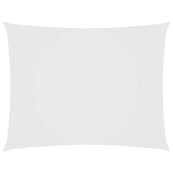 vidaXL Senčno jadro oksford blago pravokotno 2,5x4 m belo