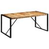 vidaXL Jedilna miza 175x90x76 cm trden robusten mangov les