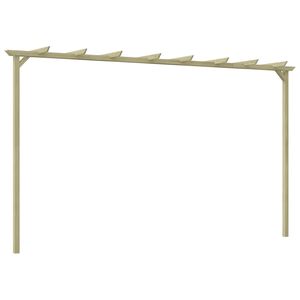 vidaXL Vrtna pergola impregnirana borovina 360x200x60 cm