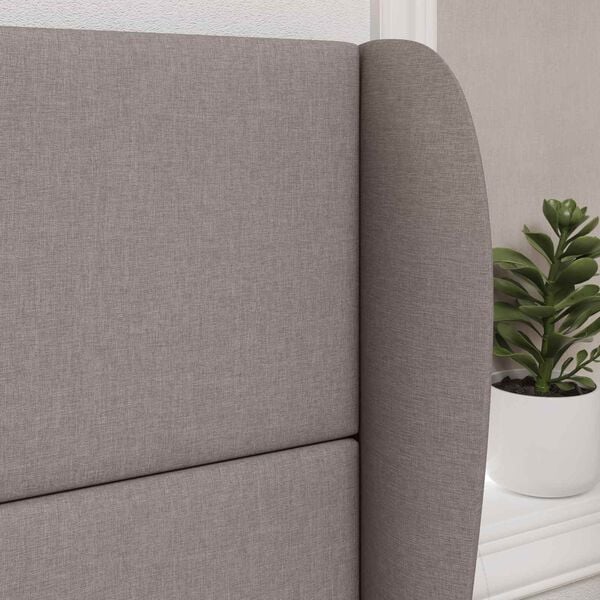 vidaXL U&scaron;esni vzglavnik Bež 80 x 23 x 6 cm blago