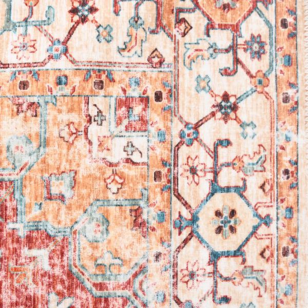 vidaXL Potiskana preproga zložljiva večbarvna 120x170 cm poliester