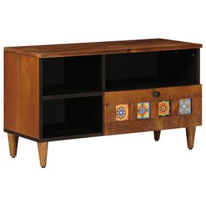 vidaXL TV omarica s predalom Oreh 80 x 33 x 46 cm Masiven les manga