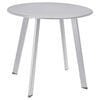 ProGarden Odstavna mizica 50x45 cm mat siva