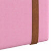 vidaXL Visoki naslon za glavo Roza 170 x 55 x 5 cm Antikni PU