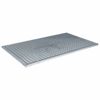 vidaXL Re&scaron;etka Srebrna 100 x 60 x 2 cm Jeklo vroče pocinkano