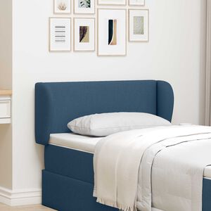 vidaXL U&scaron;esni vzglavnik Modra 40 x 23 x 6 cm blago
