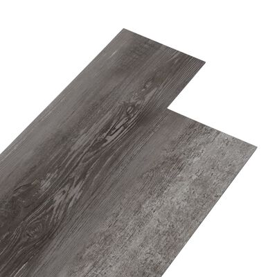 vidaXL Nesamolepilne PVC talne plošče 4,46 m² 3 mm črtast les