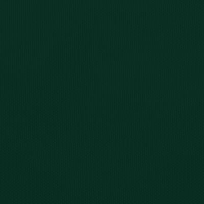 vidaXL Senčno jadro oksford blago trikotno 5x7x7 m temno zeleno
