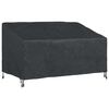 vidaXL Pokrov za vrtno klop 160 x 100 x 61 / 89 cm 420D Oxford tkanina