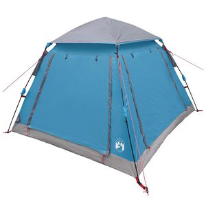 vidaXL 3-osebni Modra 185T poliester