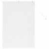 vidaXL Venecijanske žaluzije Bela 130 x 95 cm Aluminij