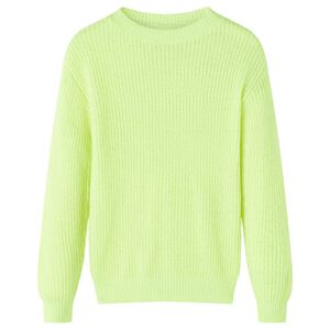 Otro&scaron;ki pulover pleten neon rumen 116