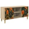 vidaXL TV omarica ZAANDAM 102 x 33 x 50 cm Sonoma Inženirski les