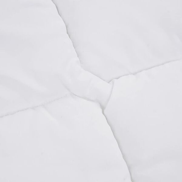 vidaXL Zaščita za žimnico bela 160x200 cm