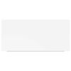 vidaXL Stenska polica bela 50x23x3,8 cm MDF