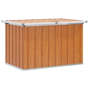 vidaXL Zunanja shranjevalna &scaron;katla les 109 x 67 x 65 cm