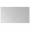 vidaXL LED kopalni&scaron;ko ogledalo Transparentno 70 x 40 cm kaljeno steklo