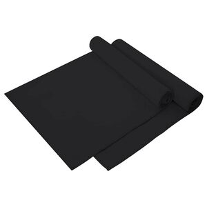 vidaXL &Scaron;portne brisače 2 kos Črna 140 x 70 cm