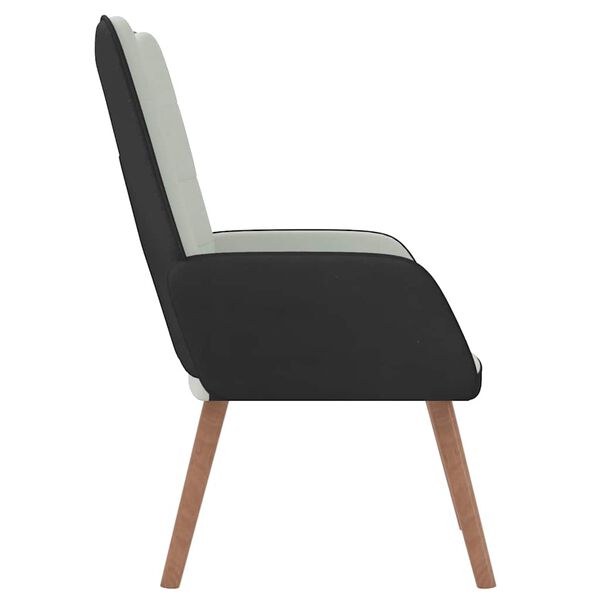 vidaXL Stol za spro&scaron;čanje svetlo siv žamet in PVC