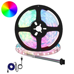 vidaXL LED trak z LED lučmi 2 pcs Črna in prozorna 210 x 0,8 x 0,3 cm